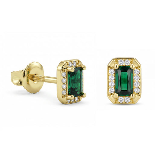 18K Gold Timeless Earrings