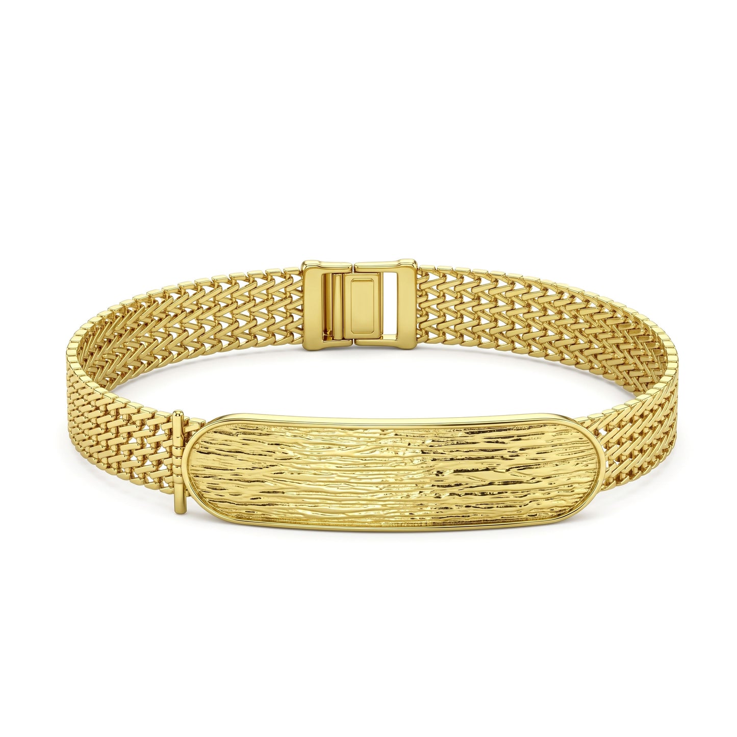18K Solid Gold Pharaonic Bracelet
