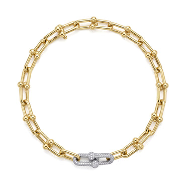 18K Gold Hardware Necklace Half-Set