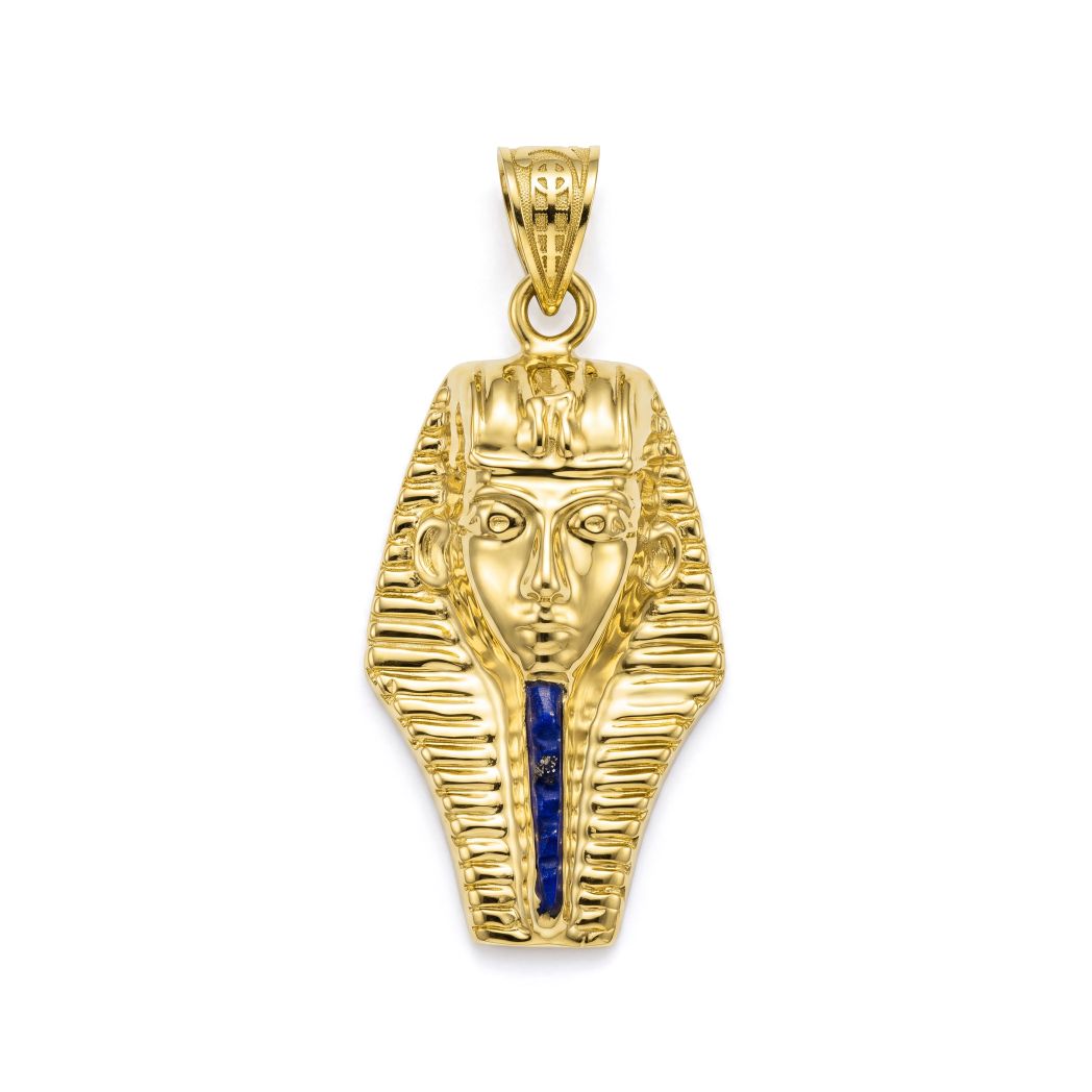 18K Royal Pharaonic Mask Pendant