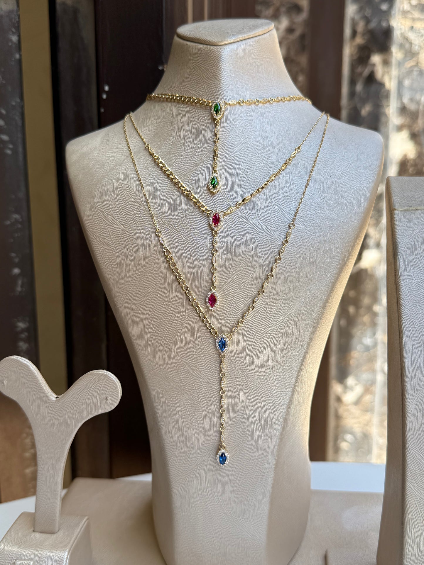 18K Gold The Eden Y-Chain