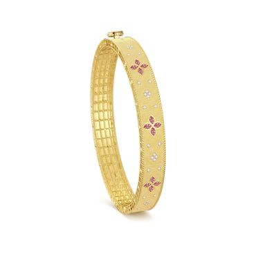 18K Gold Royal Floral Half Set