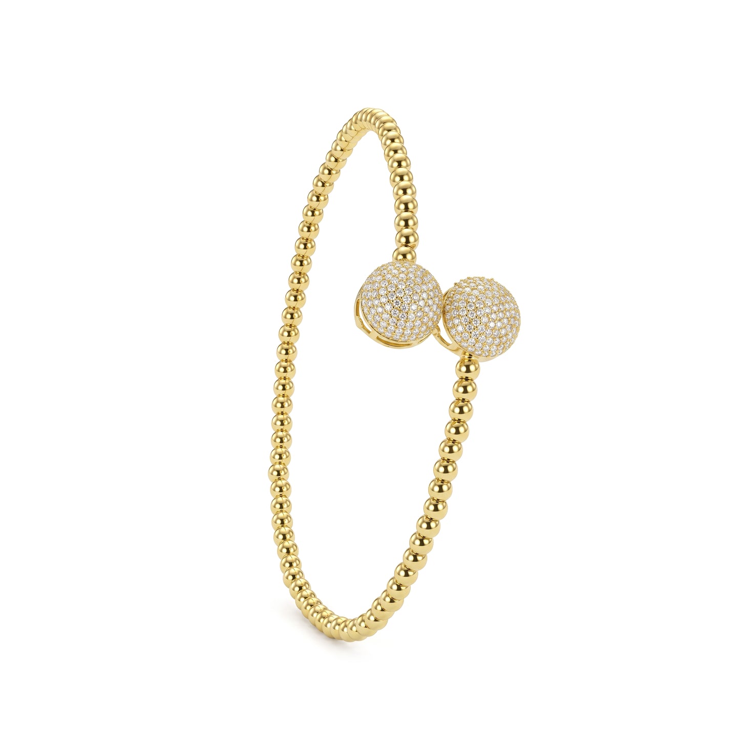 18K Gold Aurora Bangle