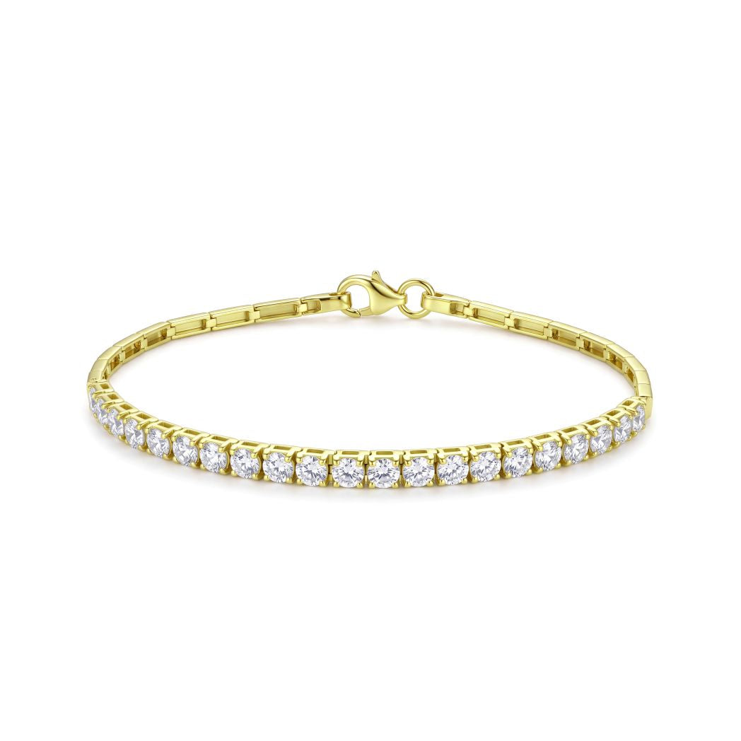 18K Gold Classic Tennis Bracelet