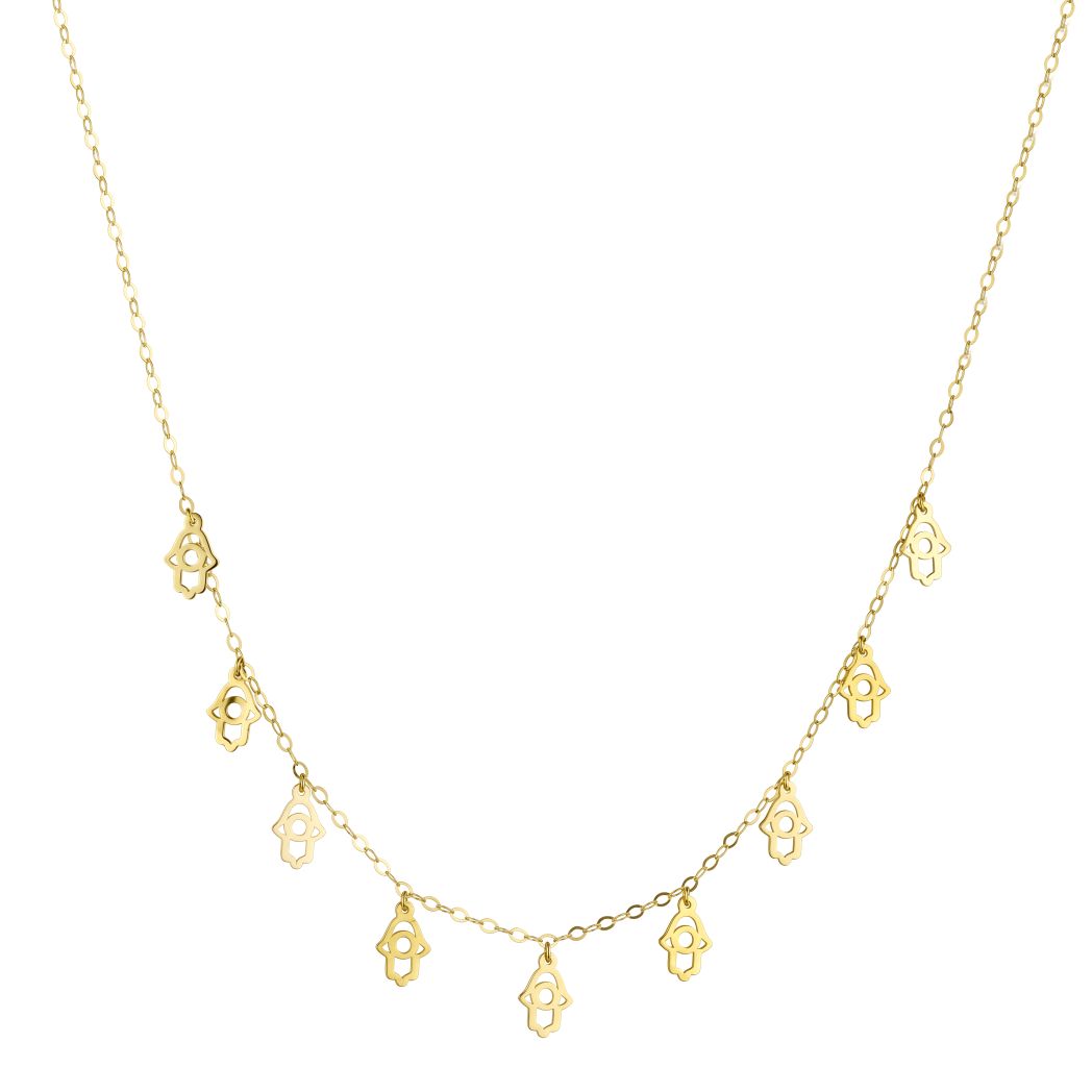 18K Gold Sunshine Protection Necklace