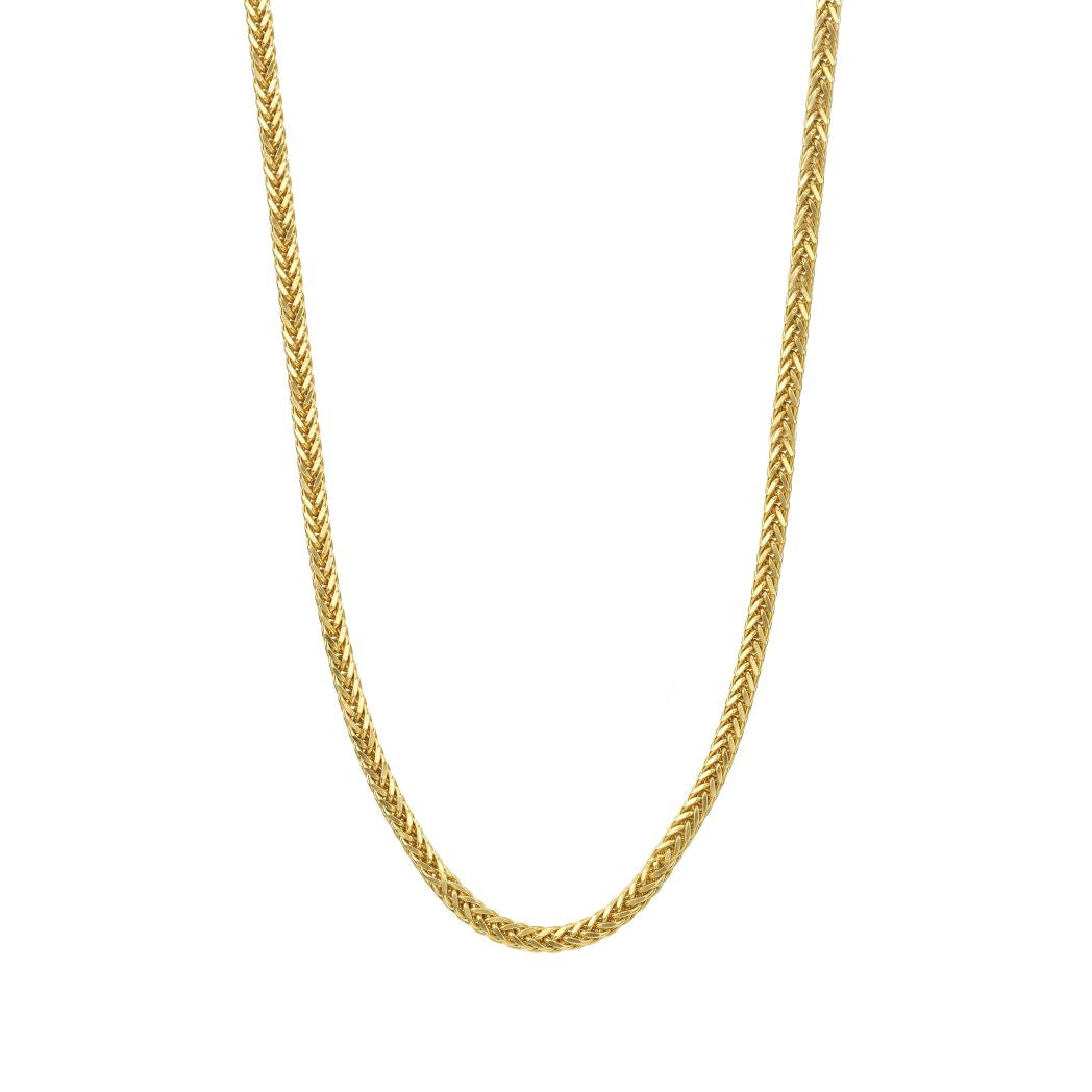 18K Gold Chain Necklace