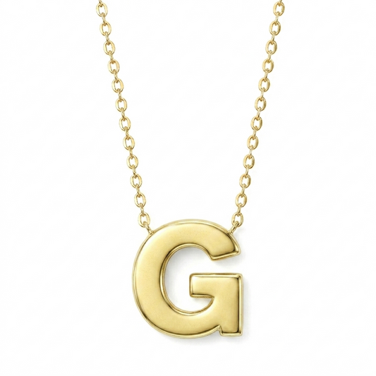 18K Gold Initial