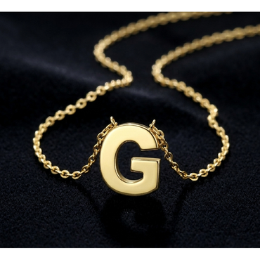 18K Gold Initial