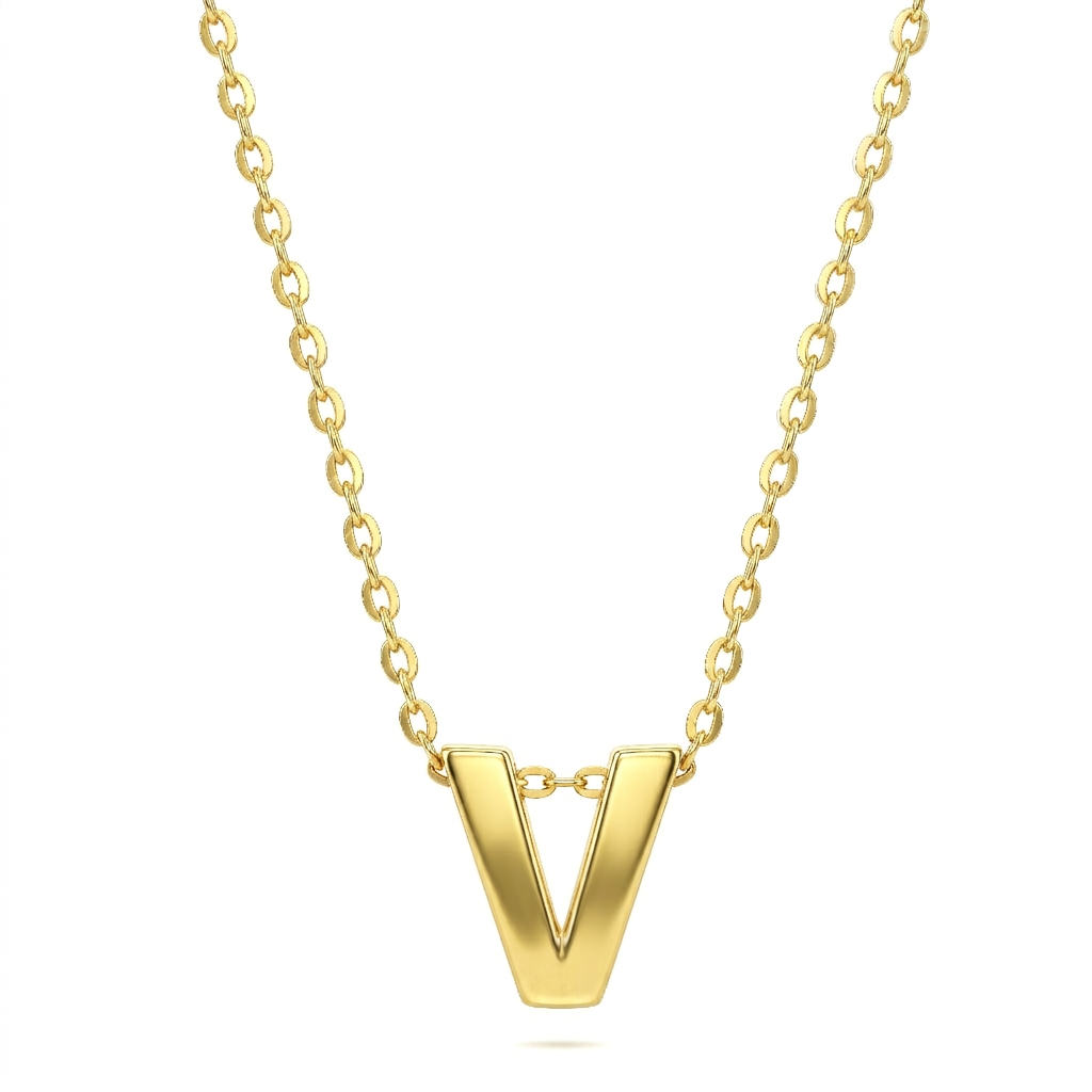 18K Gold Initial