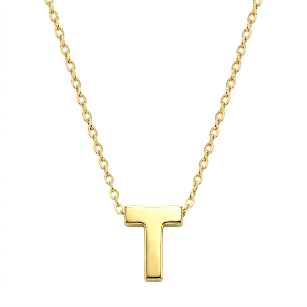 18K Gold Initial