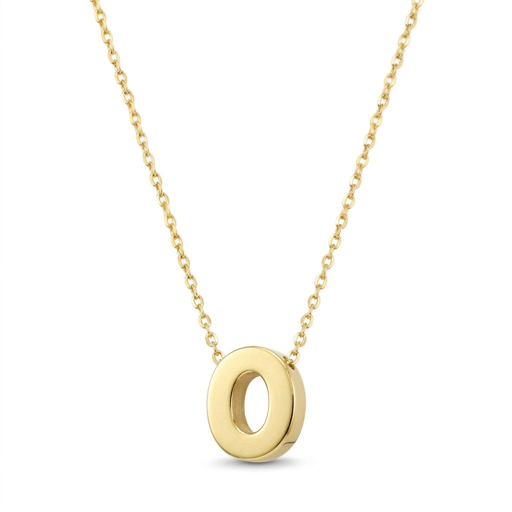 18K Gold Initial