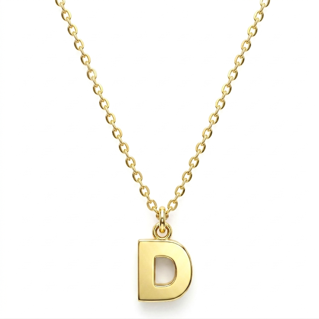 18K Gold Initial