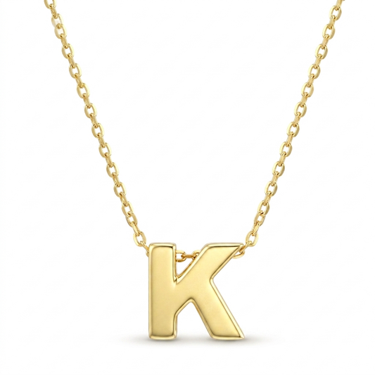 18K Gold Initial