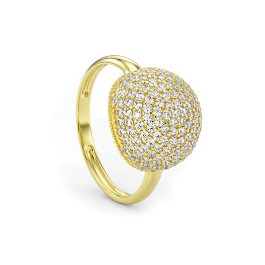 18K Gold Dome Statement Ring