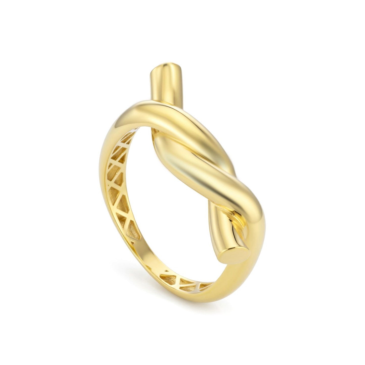 18K Gold "Eternal Knot" Signature Ring