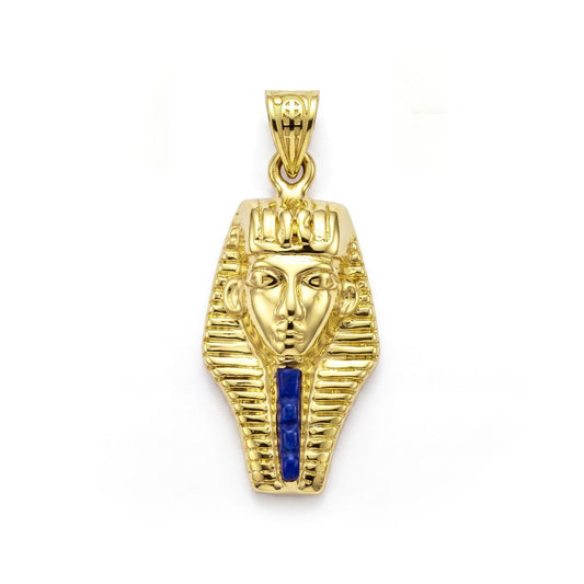 18K Royal Pharaonic Mask Pendant