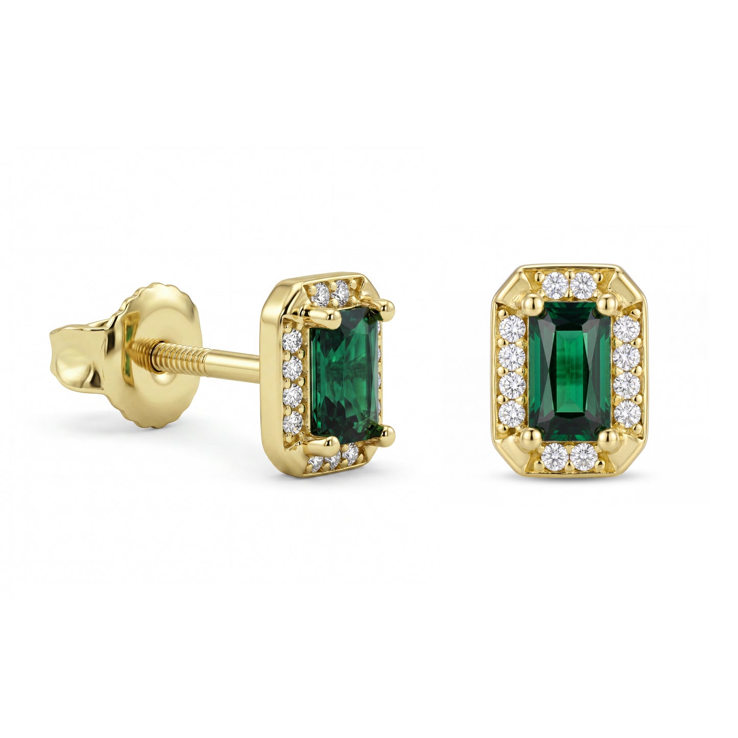 18K Gold Timeless  Earrings