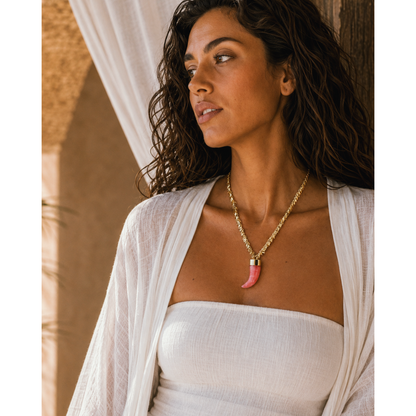 18K Gold Laurel Leaf Chain