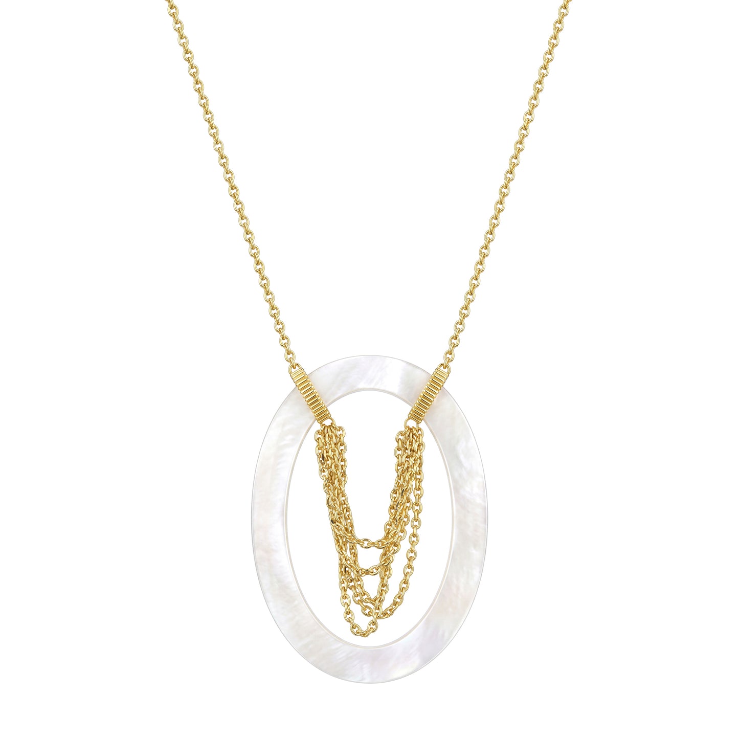 18K Gold Multi-Chain Necklace