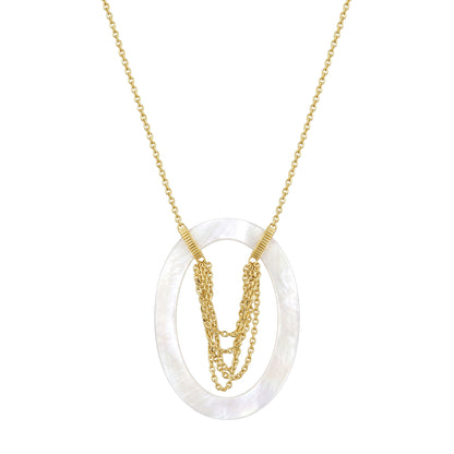 18K Gold Multi-Chain Necklace