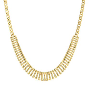 18K Gold Edgy Spike Set