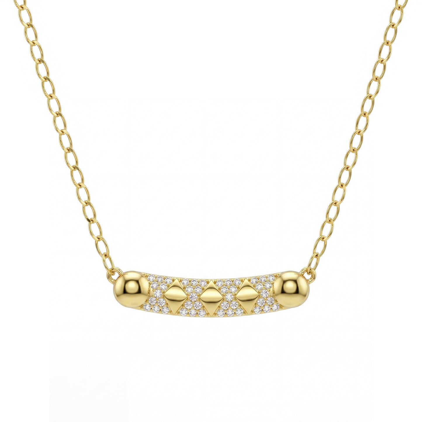 18K Gold Gilded Motif Elegance Set