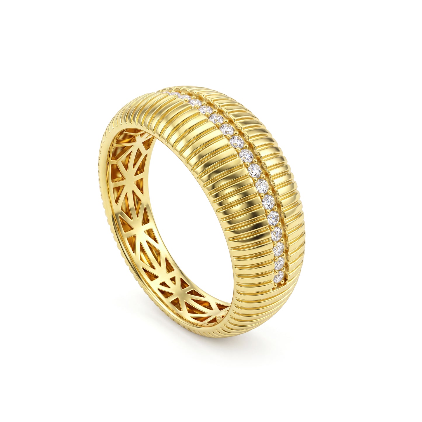 18 K Gold Golden Aura Half Set