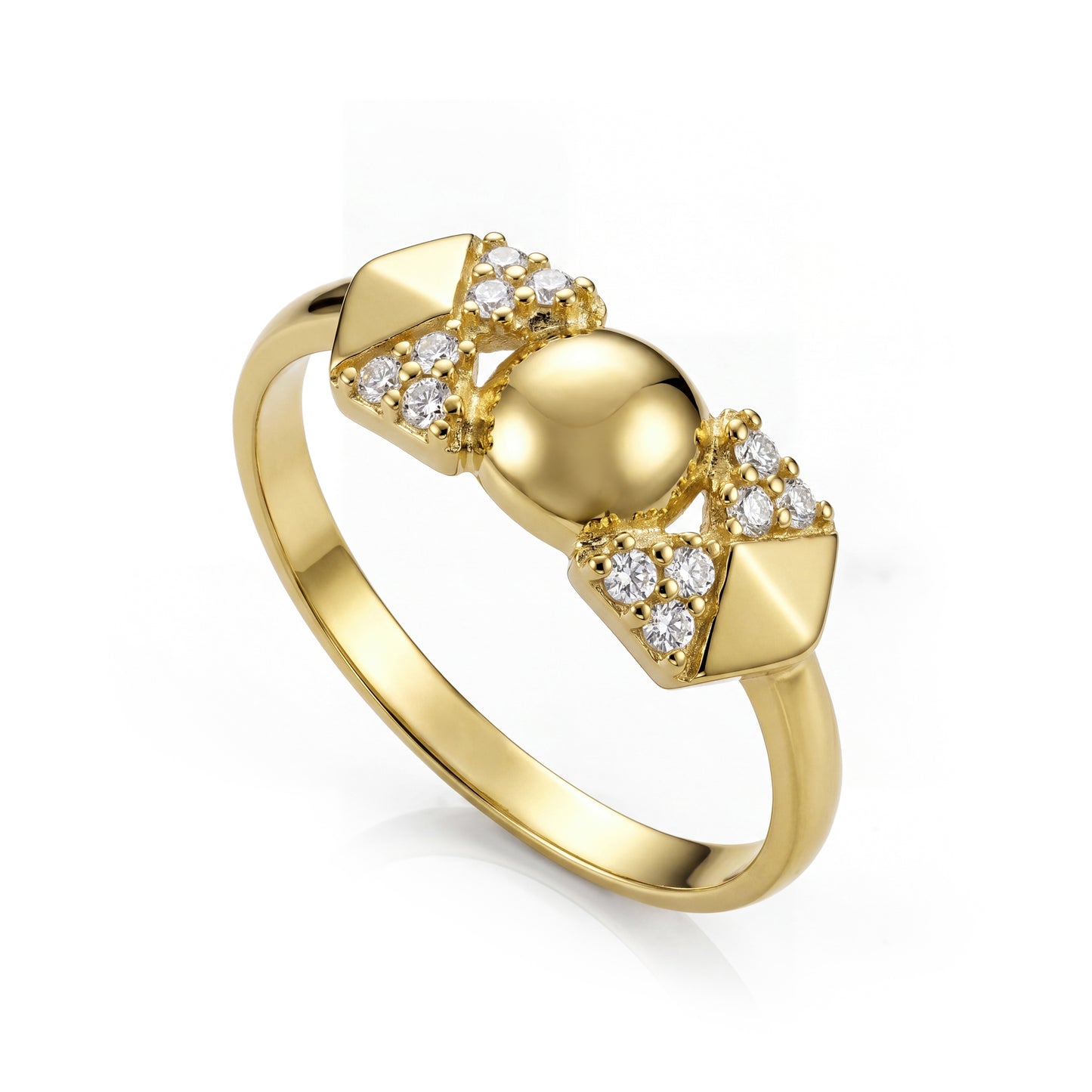 18K Gold Gilded Motif Elegance Set