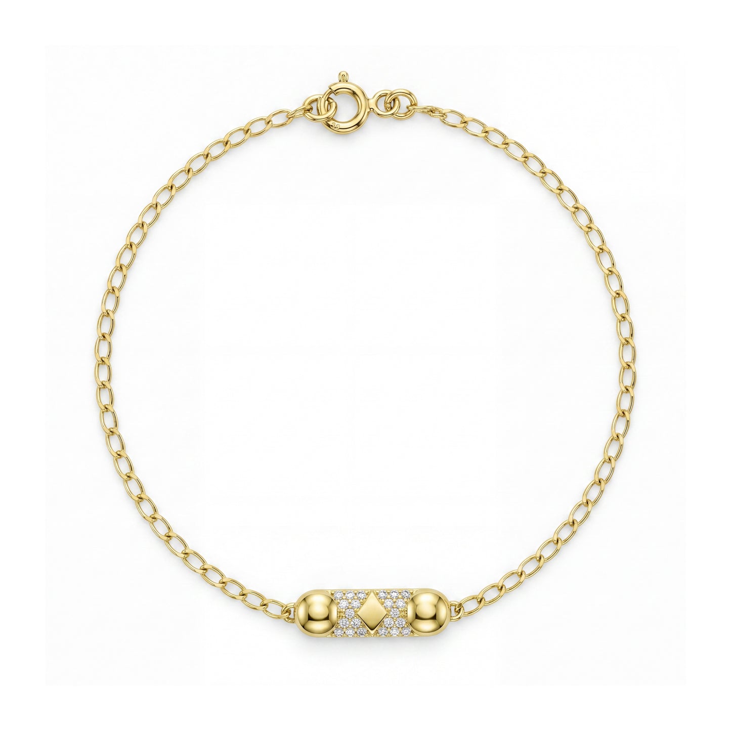 18K Gold Gilded Motif Elegance Set