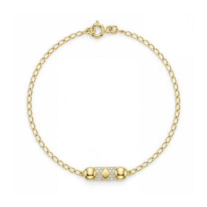18K Gold Gilded Motif Elegance Set