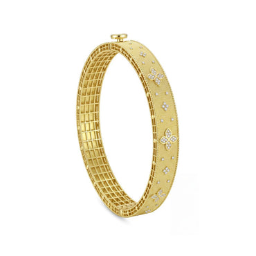 18K Gold Royal Floral Half Set