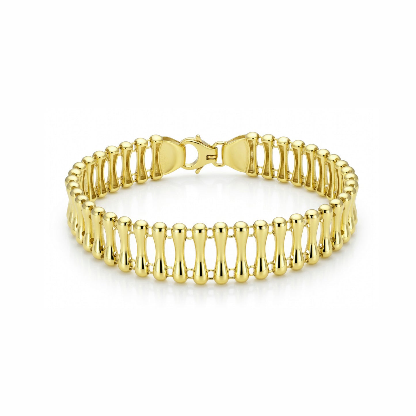 18K Gold Edgy Spike Set