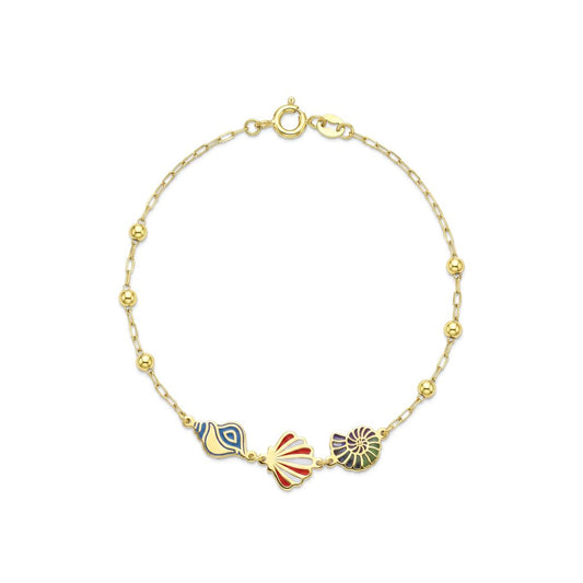 18K Gold The Summer Seascape Bracelet