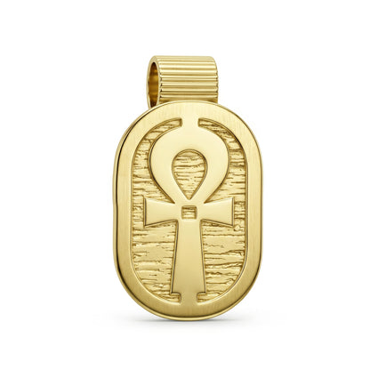 18K Gold Egyptian Revival Scarab Amulet
