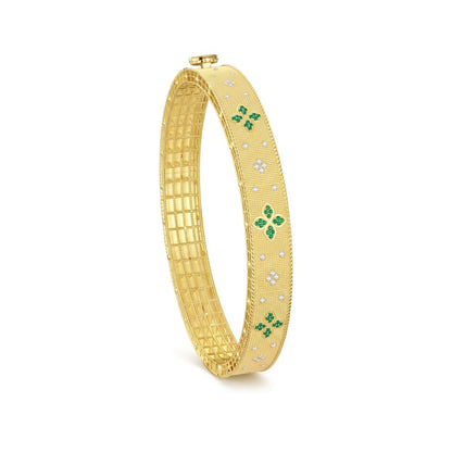 18K Gold Royal Floral Half Set