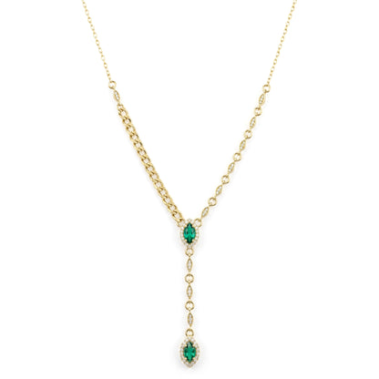 18K Gold The Eden Y-Chain