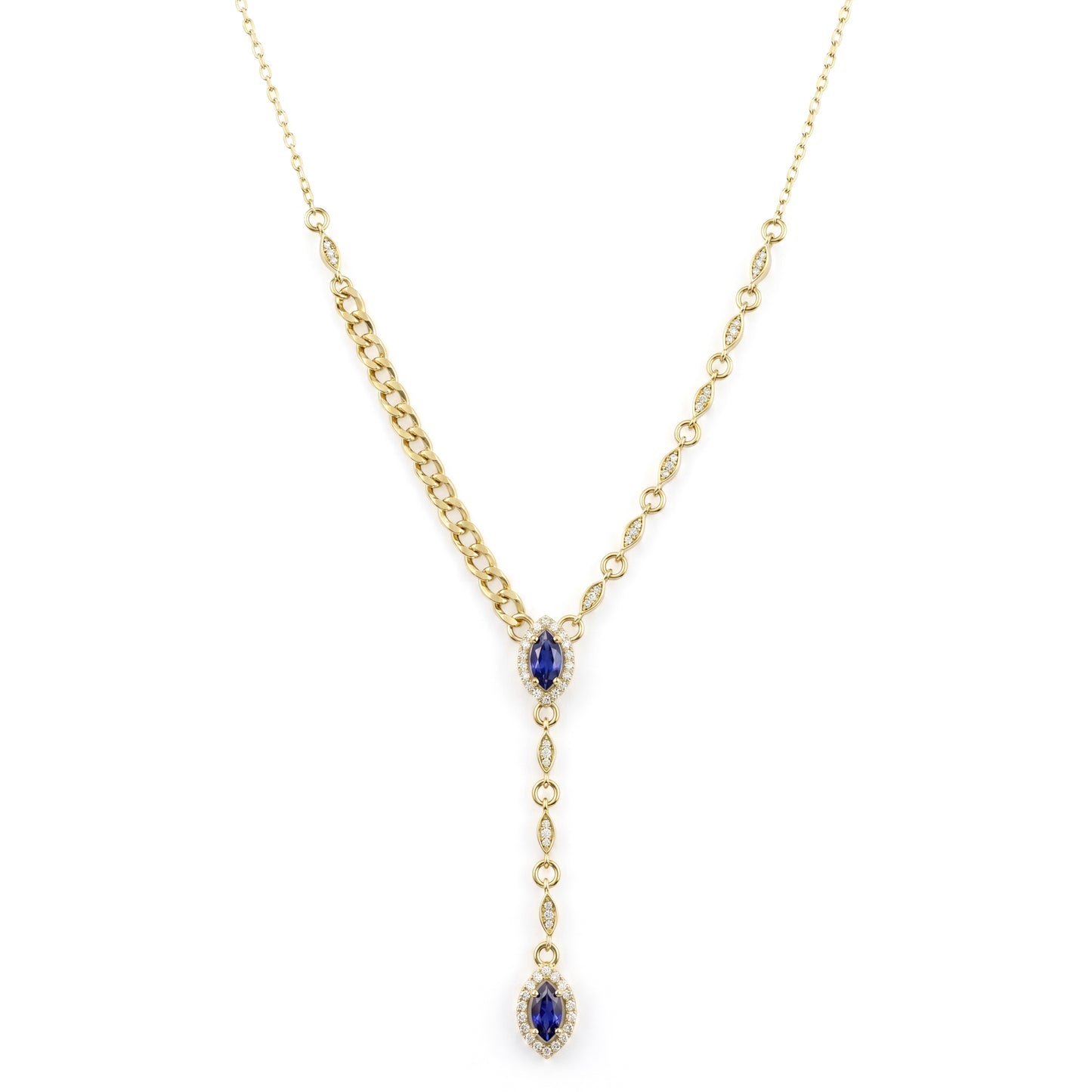 18K Gold The Eden Y-Chain
