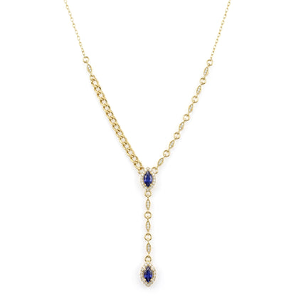 18K Gold The Eden Y-Chain
