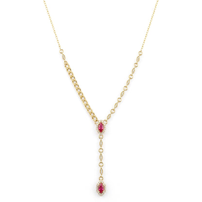 18K Gold The Eden Y-Chain