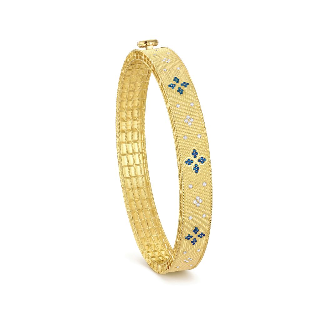 18K Gold Royal Floral Half Set
