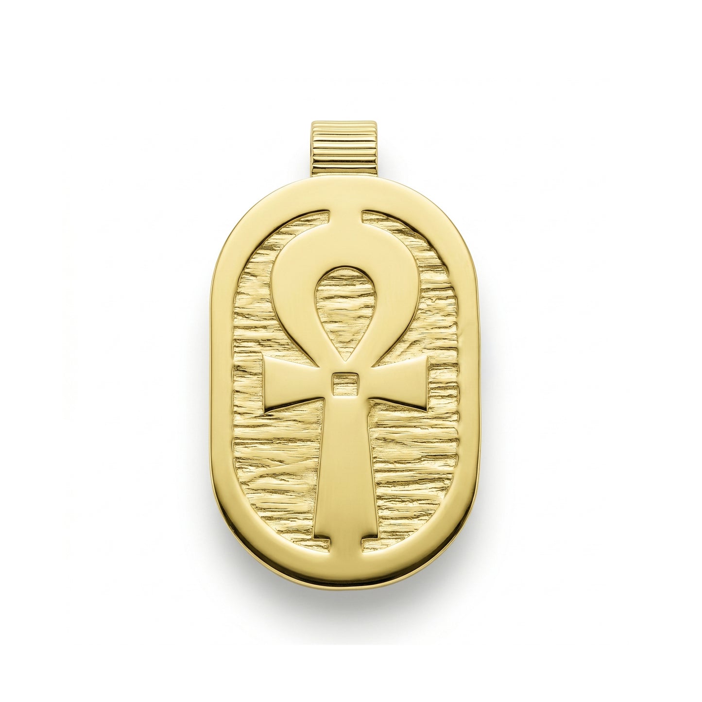 18K Gold Egyptian Revival Scarab Amulet