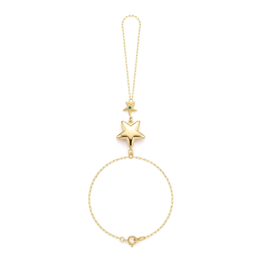 18K Gold Starlight Coastal Hand Chain
