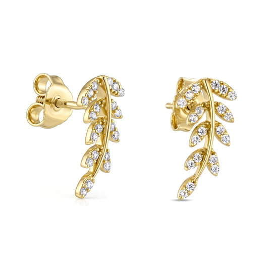 18K Gold Radiant Lumiere Earrings