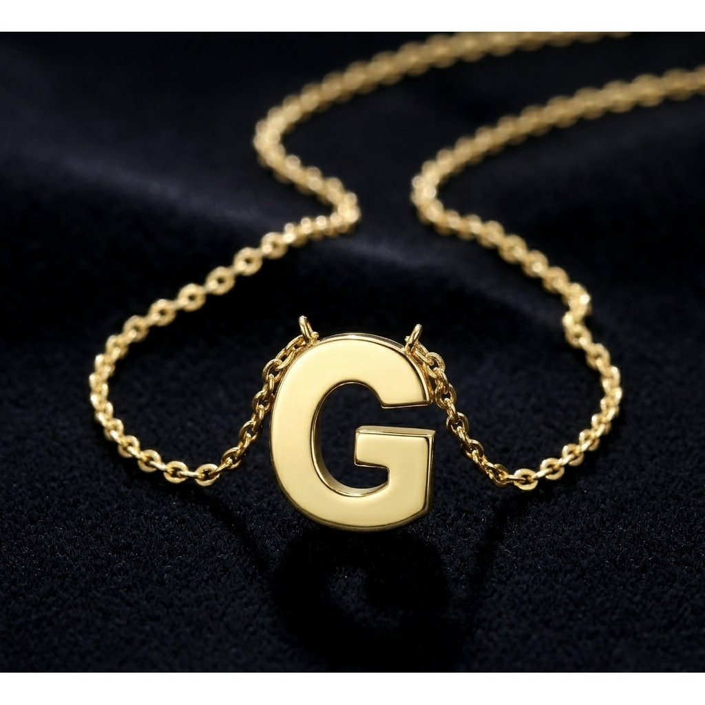 18K Gold Initial