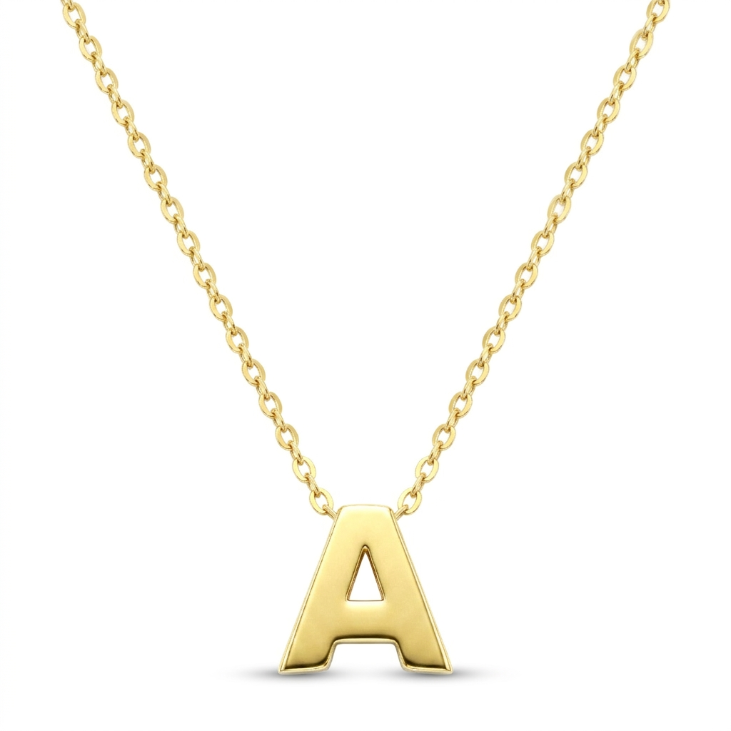 18K Gold Initial