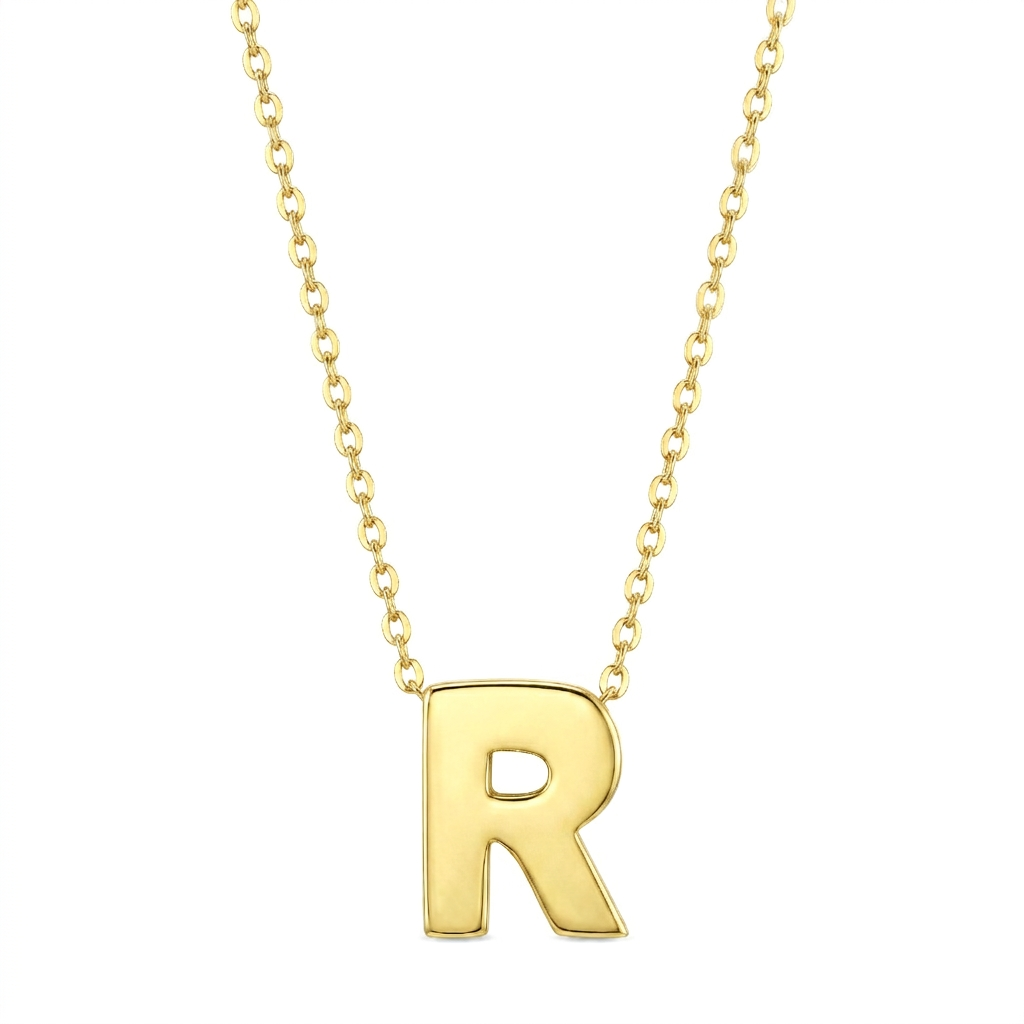 18K Gold Initial