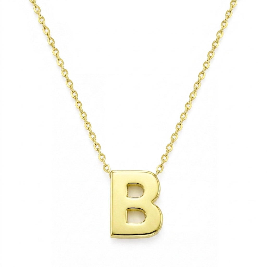 18K Gold Initial