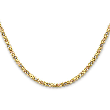 18K Multi-Tone Textured Duo Half Set