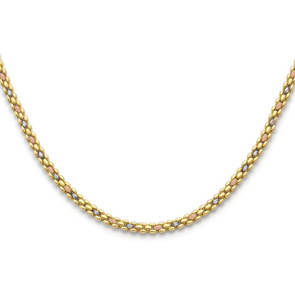 18K Multi-Tone Textured Duo Half Set